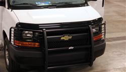 Grille Guard, Sumatra 3000, Steel, Black, Chevy, GMC, Express, Savana, Each
