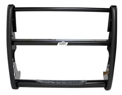 Grille Guard, 3000 Series, Modular Style, Stainless Steel, Black Powdercoated, Chevy, Each