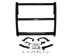 Grille Guards, 3000 Series StepGuards, Modular, Steel, Black Powdercoated, Chevrolet, GMC, Each