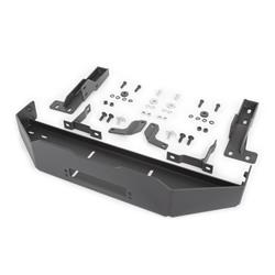 Winch Plate, 3100 Series StepGuard, Up to 9,500 lbs. Winch, Steel, Black Textured Powdercoated, Ford, Each