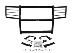 Grille StepGuard, 3000 Series, Modular, Steel, Black Powdercoated, Ford, Each