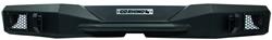 Bumper, Rockline, Rear, Full Width, Steel, Black Textured Powdercoated, Jeep, JK, Each