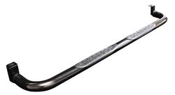 Step Bars, 4000 Series, Steel, Black Powdercoated, Dodge, Ram, Pair