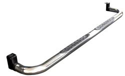 Step Bars, Nerf Bars, 4000 Series, Stainless Steel, Polished, 3 in. Diameter, for Nissan, Pair