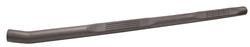 Step Bars, Nerf Bars, 4000 Series, Stainless Steel, Polished, 3 in. Diameter, Jeep, Pair