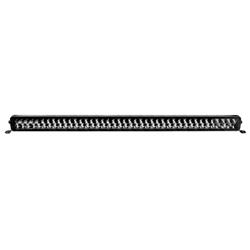 LED Light Bar, XPLOR Blackout Series, 40 in., Straight, Dual Row, White LEDs, 400 Watts, Black Aluminum Housing, Each