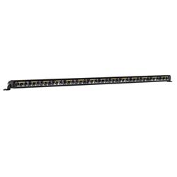 LED Light Bar, XPLOR Blackout Series, 39.5 in., Straight, Single Row, White/Amber LEDs, 150 Watts, Black Aluminum Housing, Each