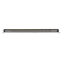 LED Light Bar, XPLOR Blackout Series, 50 in., Straight, Dual Row, White/Amber LEDs, 480 Watts, Black Aluminum Housing, Each
