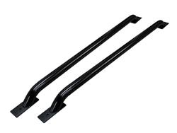Truck Bed Rails, Steel, Black Powdercoated, 47.500 in. Bed, Pair