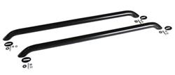Bed Rail, Steel, Black Powdercoated, 67.50 in. Length, Pair
