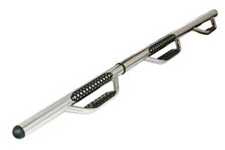 Hoop Step, Dominator D3, 1-Piece, Wheel To Wheel, Stainless Steel, Polished, Chevy, GMC, Pair
