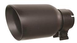 Exhaust Tip, Exhaust tips Stainless steel Textured black