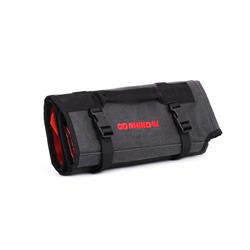 Tool Roll, Large, Canvas/Nylon, Black, Red, 14 tool slots, 7 pockets, 29.000 in. x 38.500 in. Open, 9.000 in. x 16.000 in. Closed, Each