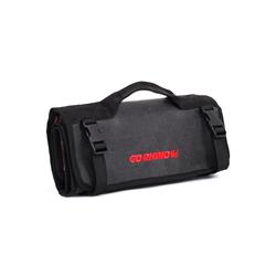 First Aid Kit, Large, Xventure Gear, Black/Red, Canvas/Nylon, Case Only, 5 in. x 5 in. Closed, 14.5 in. x 35.5 in. Open, 12 Zippered Pockets, Each