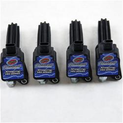 Ignition Coil, Pro Series Xtreme, Coil Pack, Black, 85,000 V, Ford, Ecoboost, Set of 4