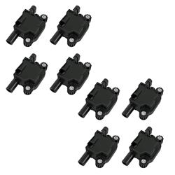 GM LT Series Coil - Cars 80KV - C7 Corvette & Gen 6 Camaro - Set of 8 - Black Body