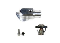 Thermostat Housing, 2018-19 Jeep Trackhawk Billet Thermostat Housing w/ 180 degree Thermostat