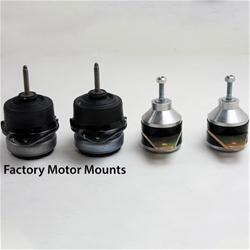 Motor Mounts, Bolt-In, Black Polyurethane, Ford, Mustang, Pair