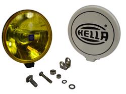 Light, 500 Halogen Light, 6.4 in. Diameter, Yellow Lens, Each