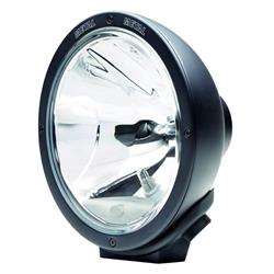 Driving Light, Clear Lens, Black Housing, Round, 12 V, 55 Watts, 8.75 in. Diameter, Each