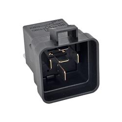 Relay, Weatherproof Relay with Bracket, 12 V, 40 amps, Single Pole, Spade Terminal Type, Each