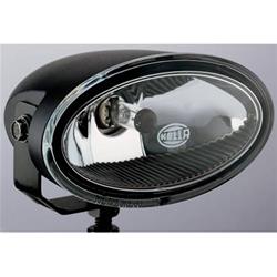 Driving Light; FF 50 Driving Lamp; Oval; Clear Lens; Compact; Black Housing; Upright And Pendant Mounting; Inc