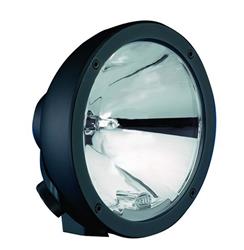 Driving Lights, Rallye, Black Housing, Clear Lens, Round, 6.690 in. Diameter, 12 V, 55 Watts, Universal, Each