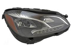 Head Light Assembly, HLMP RH LED MB E-CLASS WO ACTV CURVE 14-