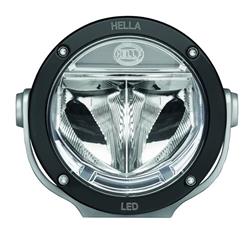 Auxiliary Lights, LED Beam, Round, Clear Lens, 40 Watts, Aluminum Housing, Each