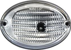 Auxiliary Light, 3130 Agroluna, Backup, Halogen, Clear Lens, Oval, Each