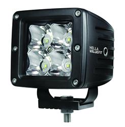 Auxiliary Lights, Hella Value Fit Cube 4LED Spot Beam Kit