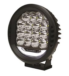 Driving Light, Clear Lens, Black Housing, Round, 10-30 V, 22.5 Watts, Each