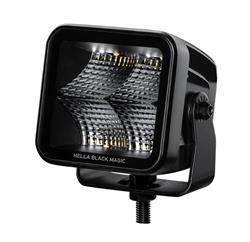 Light Pods, Black Magic, Flood, 3.2 in. Square, LED, Black Housing, Kit