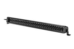 Light Bar, Black Magic, Slim, 30 in. Length, Double Row, Straight, LED, Black Housing, Each