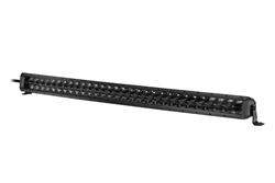 Light Bar, Black Magic, Slim, 30 in. Length, Double Row, Curved, LED, Black Housing, Each