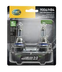 Light Bulb, High Wattage Series, 9006, Halogen, White, 3200k 80 Watt Low Beam, Pair