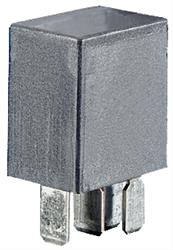 Relay, 12 V, 30 amps, Single Pole, Micro, Spade Terminal Type, Each