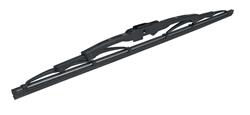 Wiper Blade, Standard, Black Steel Frame, Black Rubber Blade, 15 in., Each