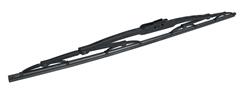 Wiper Blade, Standard, Black Steel Frame, Black Rubber Blade, 20 in., Each