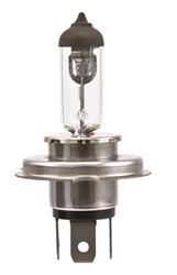 Light Bulb, Halogen Series, H4, Halogen, Clear, 55 Watt Low Beam, 60 Watt High Beam, Each