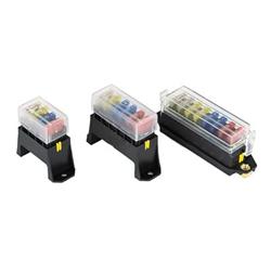 Fuse Block; Fuse Box; 4 Gang; Bottom Tab Connections