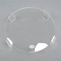 Light Cover, Stone Shield, Round, 9.188 in. Diameter, Plastic, Clear, Each