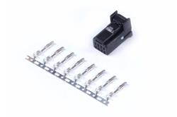 Plug and Pins Only 8 Pin TYCO Black
