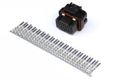 Plug and Pins Only AMP 34 Pin Key 1 / 4 Row 3 Key Superseal