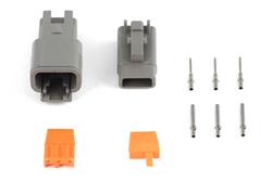 Plug and Pins Only - Matching Set Deutsch DTM-3 Connectors (7.5 Amp)