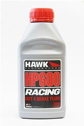 Brake Fluid, HP600, Dot 4, 500ml, Each