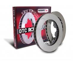 Brake Rotor, DTC, Carbon Iron, Geomet Coated, Slotted Surface, Passenger Side, Each