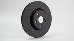 Brake Rotor, Talon, Vented, Slotted Surface, Iron, Gray Geomet Coated, Ford, Front, Pair