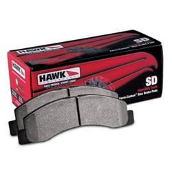 Brake Pads, HP SuperDuty, Front, Cadillac, GMC, Chevy, Hummer, Passenger Car, Pickup, SUV, Van, Set