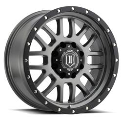 Icon Alloys Alpha Gunmetal Wheels